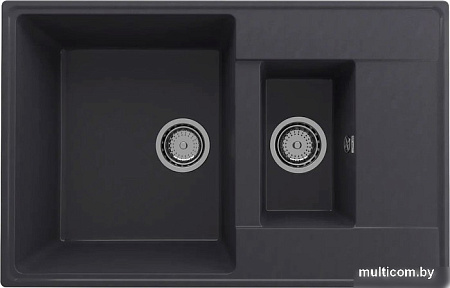 Кухонная мойка Ulgran Quartz Prima 780 1,5К-08 (космос)