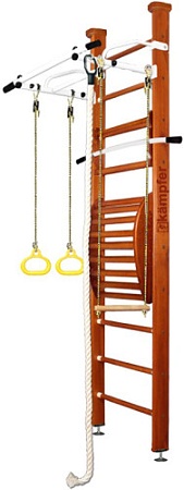 Детский спортивный комплекс Kampfer Helena Maxi Ceiling (3 м, вишневый/белый антик)