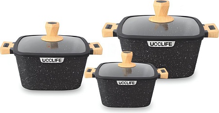 Набор кастрюль UCC Life UC2932