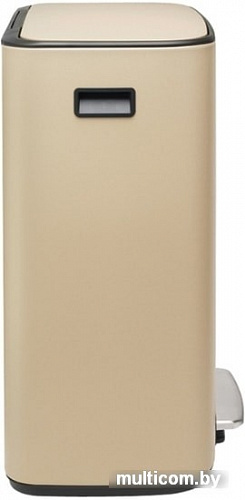 Brabantia Bo Pedal Bin 60 л (минерально-золотой)