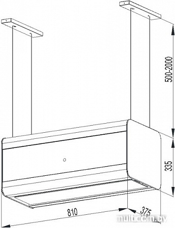 Кухонная вытяжка Exiteq EX-5209