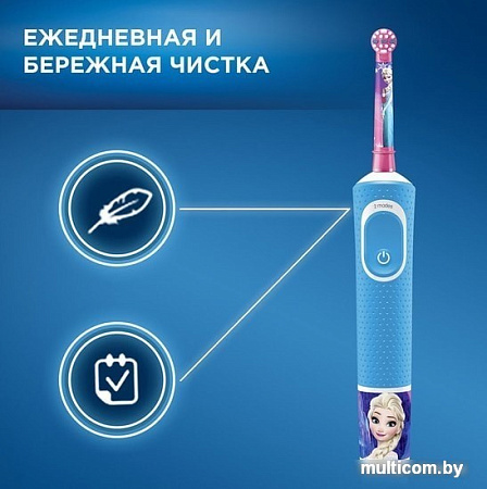 Электрическая зубная щетка Oral-B Kids Frozen D100.413.2KX