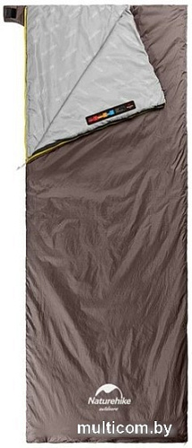 Спальный мешок Naturehike LW180 NH21MSD09 (серый/коричневый)