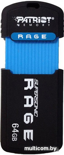 USB Flash Patriot Supersonic Rage USB 3.1 64GB [PEF64GSRUSB]