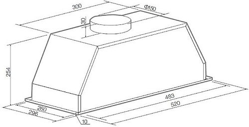 Кухонная вытяжка Graude LB 52.0 S