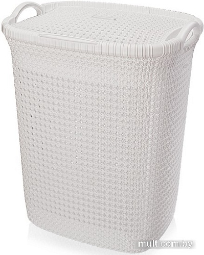 Корзина Эльфпласт Paola 467 37 л (белый)