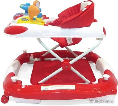 Ходунки Nuovita Carrozza (красный)