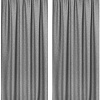 Комплект штор Amore Mio Блэкаут лен однотонный 102-02 150x270 90303 (серый)