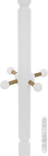 Вешалка для одежды Мебель Импэкс Leset Галант-2 (белый)