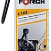 Клеи и герметики для автомобилей FORCH Моторный прокладочный силиконовый герметик RTV K164 (черный)