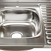 Кухонная мойка Mixline 528014 (левая, полированная, 0.6 мм)