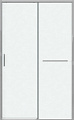 Душевая дверь Grossman Style 120x195 100.K33.05.120.10.02 (хром/стекло шиншилла)