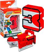 Трансформер Bondibon Bondibot Цифра 3 ВВ4351