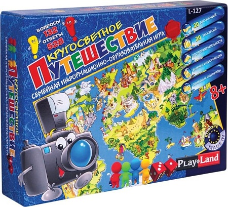 Настольная игра Play Land Кругосветное путешествие