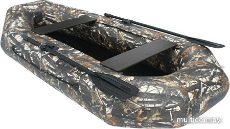 Гребная лодка Leader Компакт-260 ФС (камуфляж)