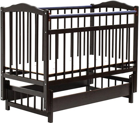 Детская кроватка Bambini 03 (белый)