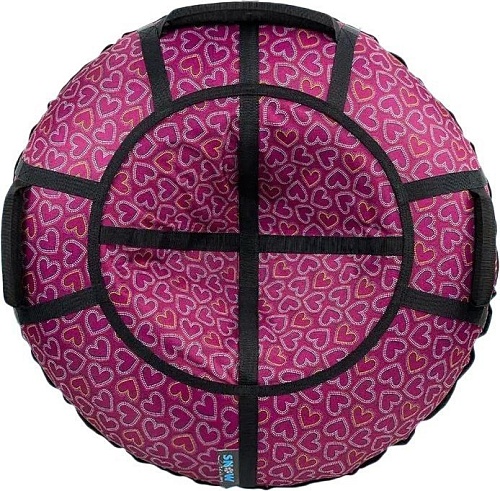 Тюбинг Hubster SnowDream Glamour S Романтика 120см во8962-3 (розовый)