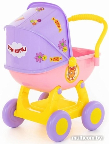 Коляска для кукол Полесье Три кота №1 71439