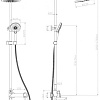 Душевая система Lemark Minima LM3862C