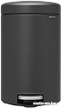 Brabantia Pedal Bin NewIcon 12 л (минерально-графитовый)