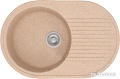 Кухонная мойка Polygran F-16 (опал)