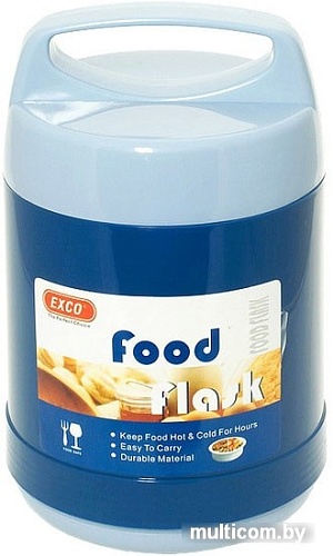 Термос для еды Exco 03300PH 1.2л (синий)