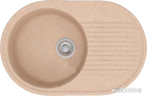Кухонная мойка Polygran F-16 (опал)