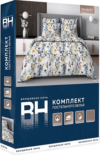 Постельное белье Волшебная ночь Оазис 1.5сп ВН 1501 30106/1 РФ10 01