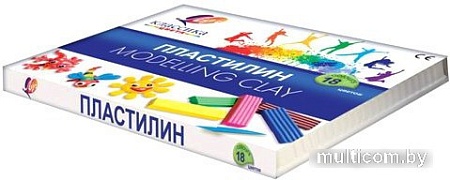 Пластилин Луч Классика 20С 1330-08 (18 цв)