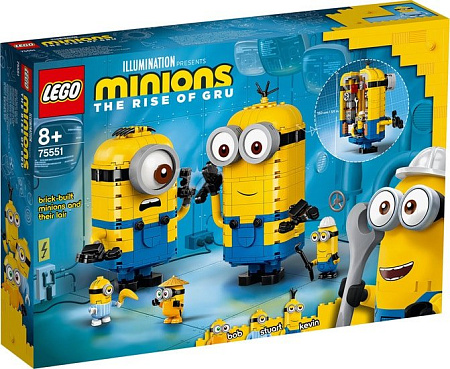 Конструктор LEGO Minions 75551 Фигурки миньонов и их дом