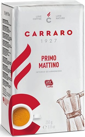 Кофе Carraro Primo Mattino молотый 250 г