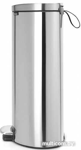 Brabantia FlatBack+ 30 л (стальной матовый с защитой от отпечатков)