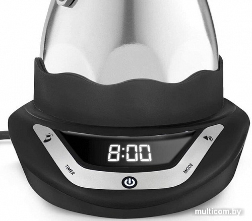 Гейзерная кофеварка Bialetti Moka Timer (6 порций)