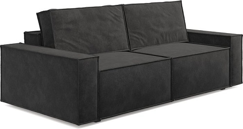 Диван Сонум Loft (микровелюр серый)