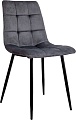 Стул AksHome Dallas (серый велюр 14/черный)