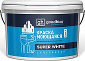 Краска Goodhim S Стандарт моющаяся для светлых тонов База А 89328 14 кг