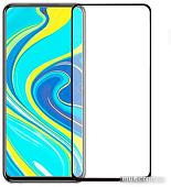 Защитное стекло Case 111D для Redmi Note 9 Pro/Redmi Note 9S (черный глянец)