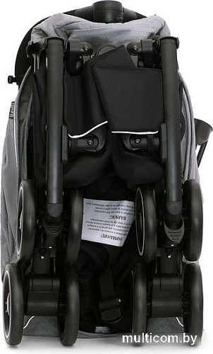 Коляска прогулочная «книга» Nuovita Vero (темно-серый)