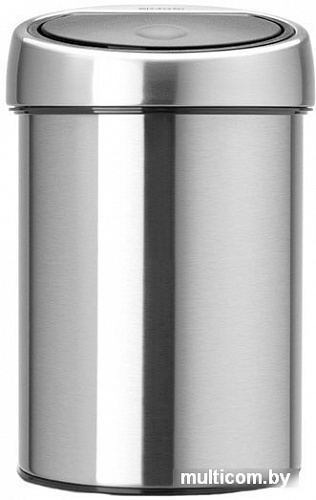 Brabantia Touch Bin 3 л (стальной с защитой отпечатков)