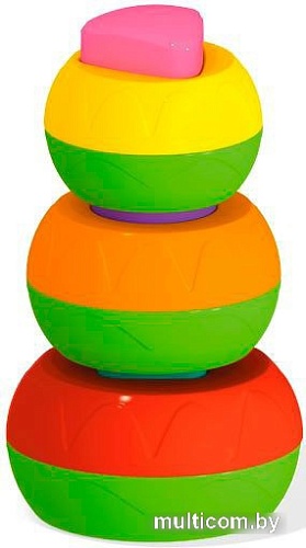 Развивающая игрушка Stellar Логическая пирамидка Фонтанчик 01948