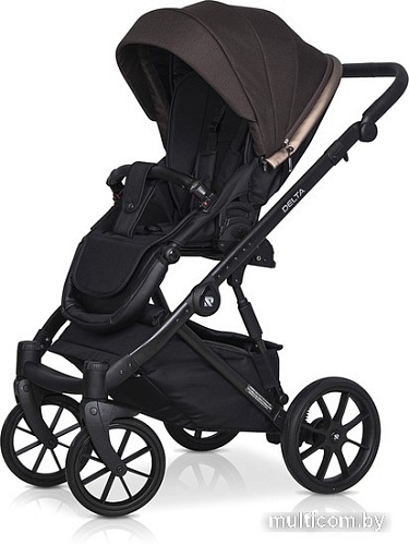 Универсальная коляска Riko Basic Delta (3 в 1, 04/chocolate)