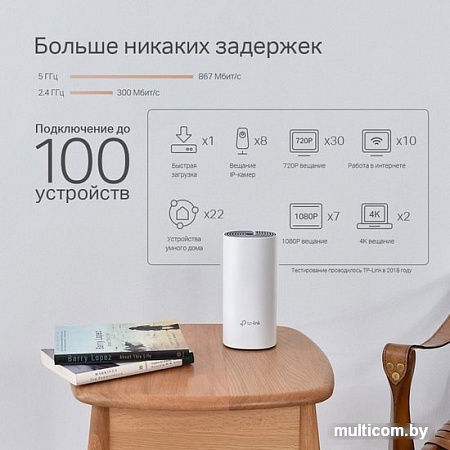 Wi-Fi роутер TP-Link Deco P9 (2 шт.)