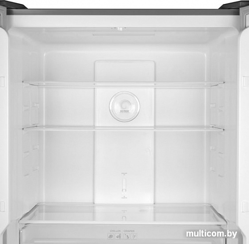 Четырёхдверный холодильник Weissgauff WCD 337 NFX