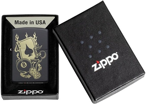 Зажигалка Zippo Gambling Design 49257-000003