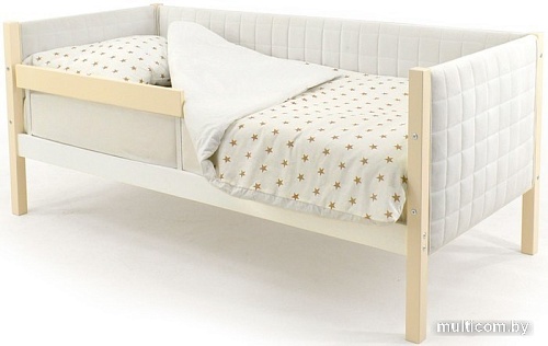 Кровать-тахта Бельмарко Svogen мягкий 00750 160x70 (бежевый/белый)