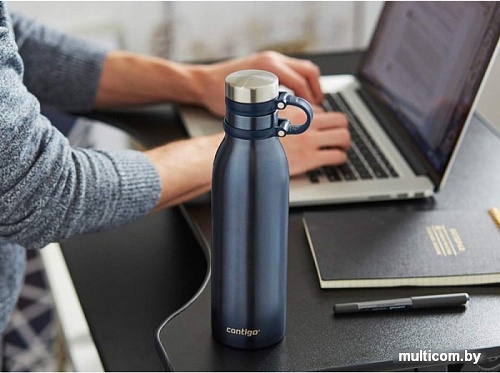Бутылка для воды Contigo Matterhorn Couture 2104550 (черный/синий)
