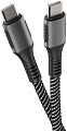 Кабель Olmio USB Type-C - USB Type-C 040275 (1.2 м, черный)