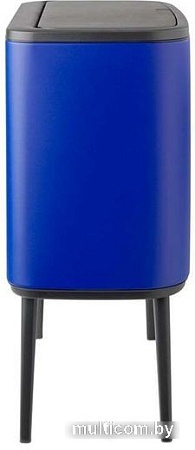 Система сортировки мусора Brabantia Bo Touch Bin 11+23 л (минерально-синий)