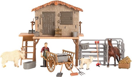 Игровой набор Masai Mara На ферме ММ205-063