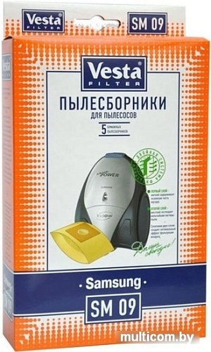 Комплект одноразовых мешков Vesta Filter SM 09